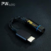 PW Audio Adapter for Lightning or Type C to 3.5mm Earphone