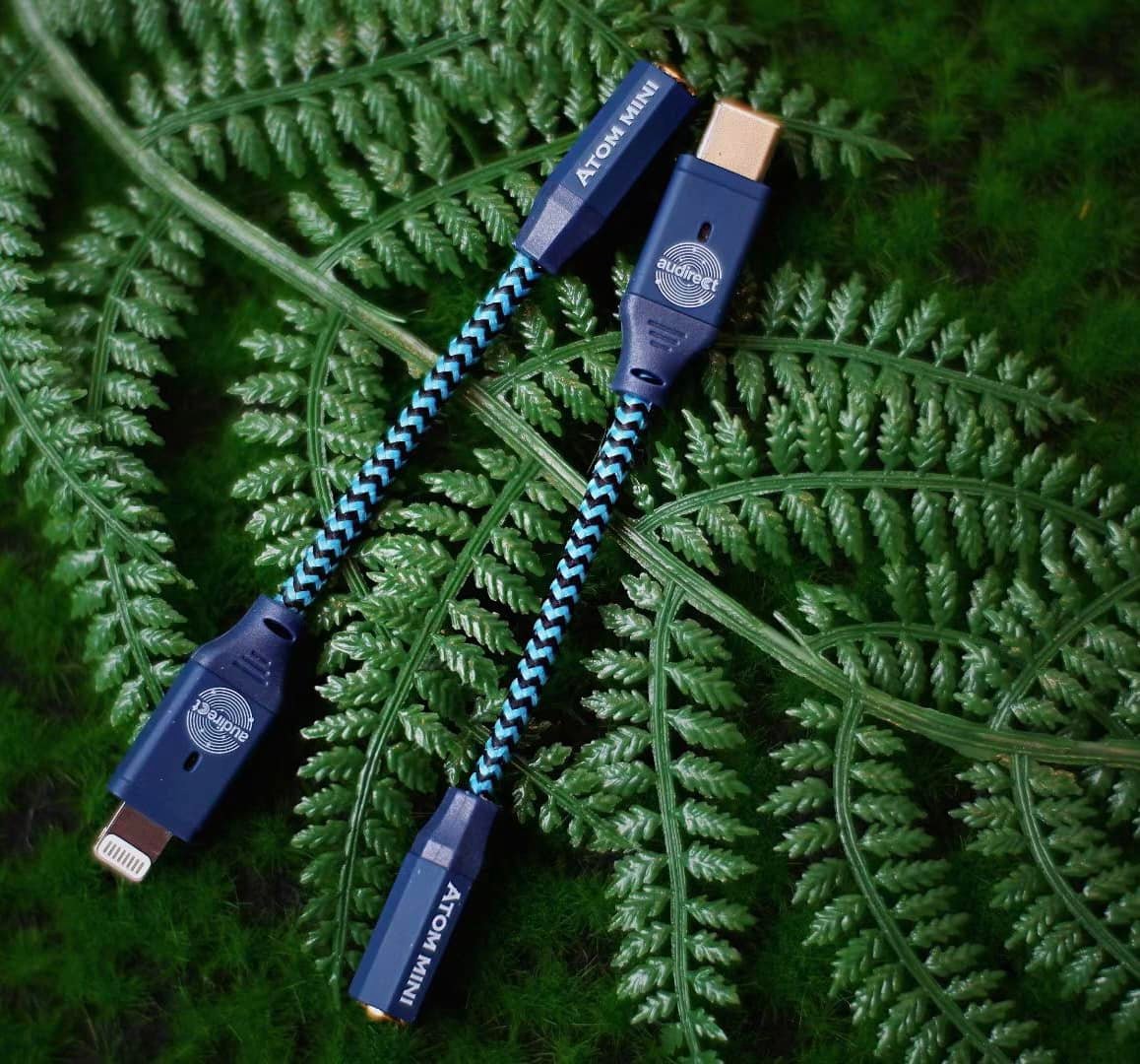 Audirect Atom Mini Hi Res DAC AMP Lightning Or Type C To 3 5mm Headpho audirect-atom-mini-hi-res-dac-amp-lightning-or-type-c-to-3-5mm-headpho