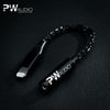 PW Audio Adapter for Lightning or Type C to 3.5mm Earphone